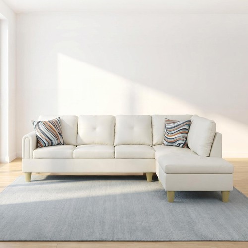 Shape sectional pu faux - 97",