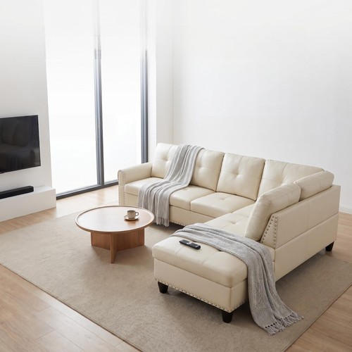 97in shape sectional sofa - l,
